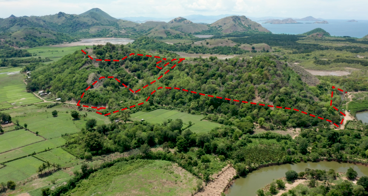 Tanah Puncak Bukit Golo Benteng Labuan Bajo