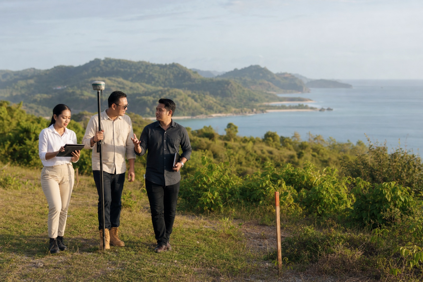 Survei lokasi properti bersama INBISNIS